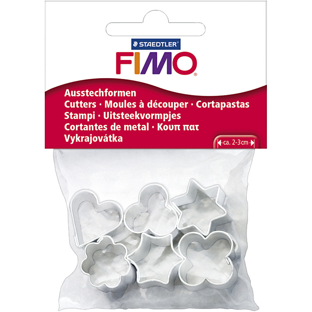 FIMO® metalforme - 6 stk. billede