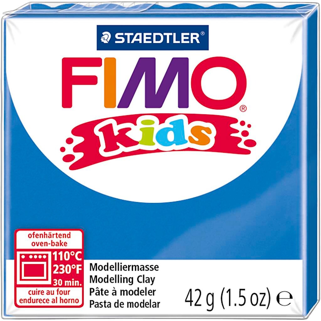 FIMO® Kids ler blå 42 g billede