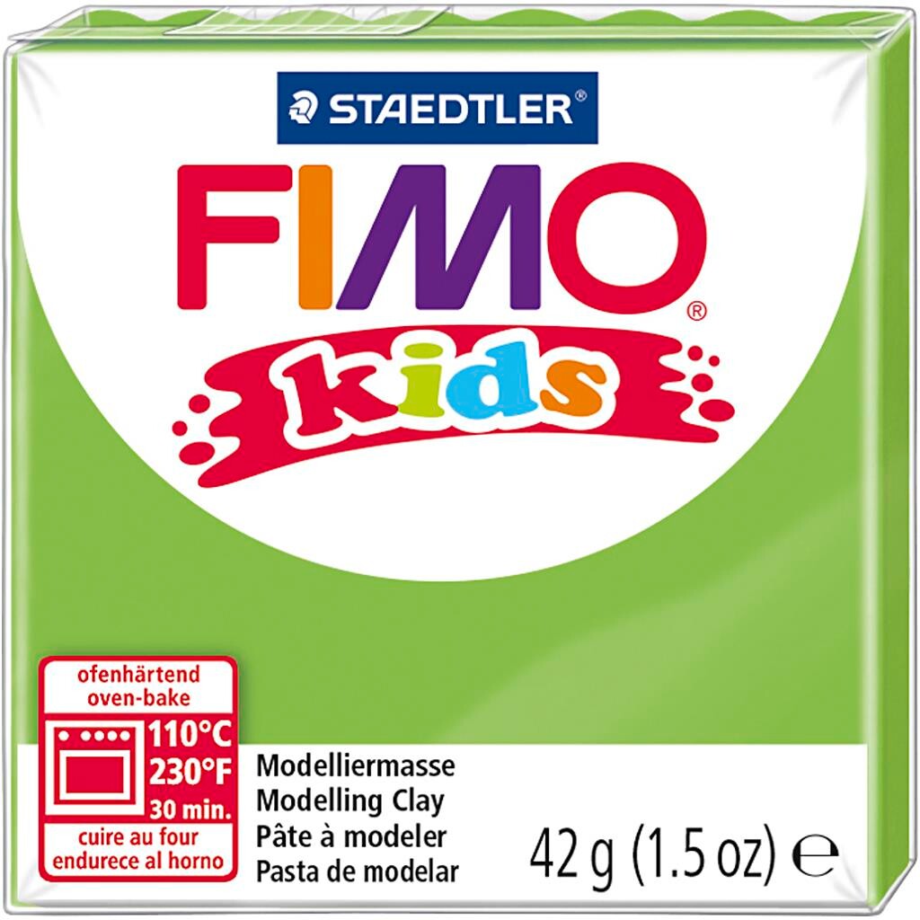 FIMO® Kids ler lys grøn 42 g billede