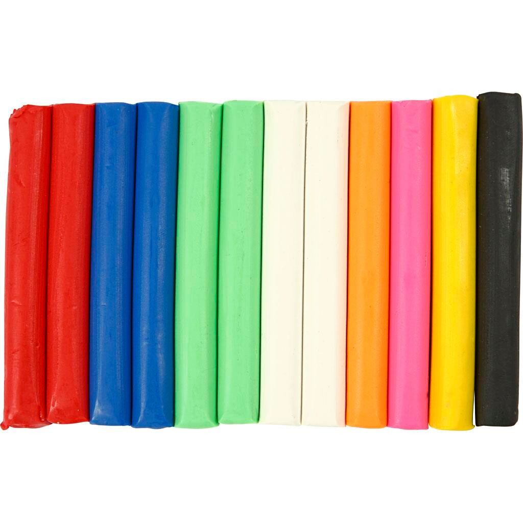 Soft Clay Modellervoks - sortiment, ass. billede