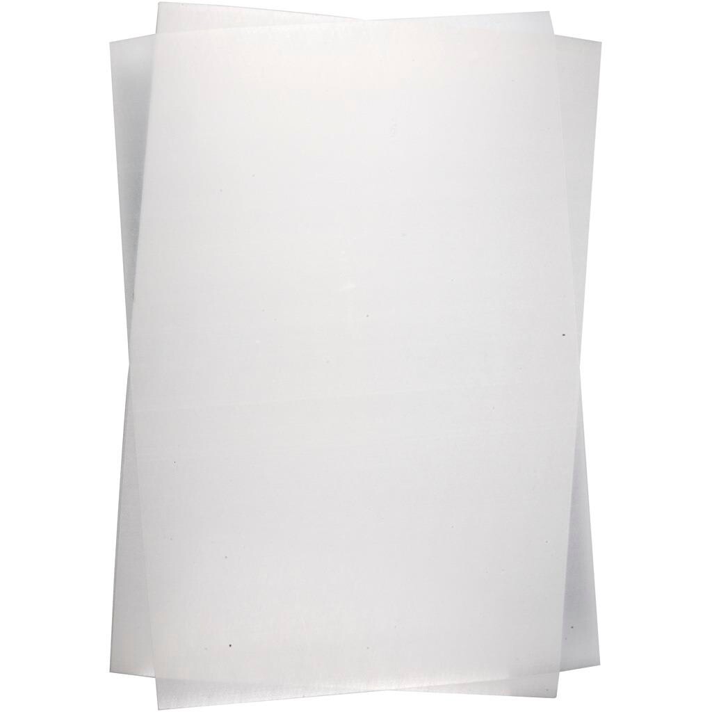 Krympeplader 20 X 30 Cm 100 Ark Mat Transparent