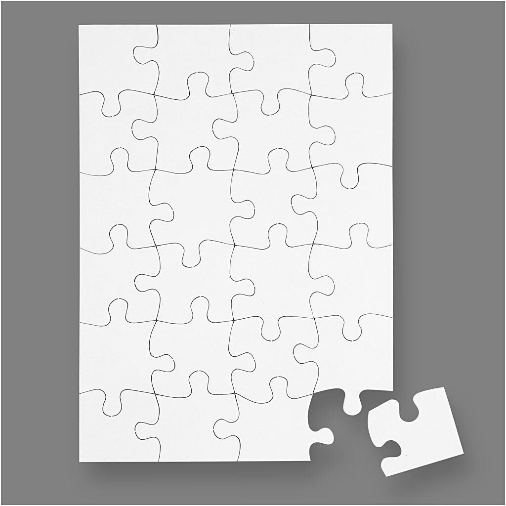 Puzzlespil 15x21 Stk Brikker