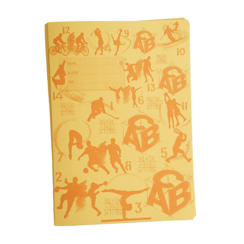 Arbejdsmappe A4 gul 100 stk. billede