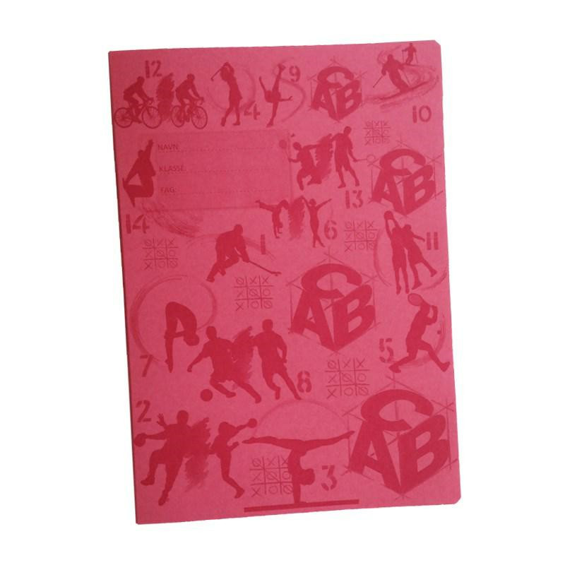 Arbejdsmappe A4 rød 100 stk.