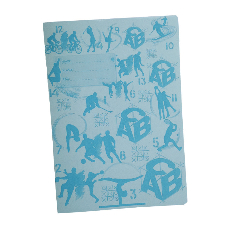 Arbejdsmappe A4 turkis 100 stk.