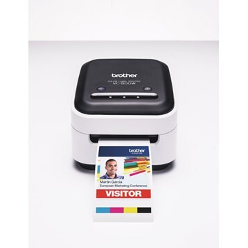 Labelprinter Brother VC-500W, m/wi-fi eller USB