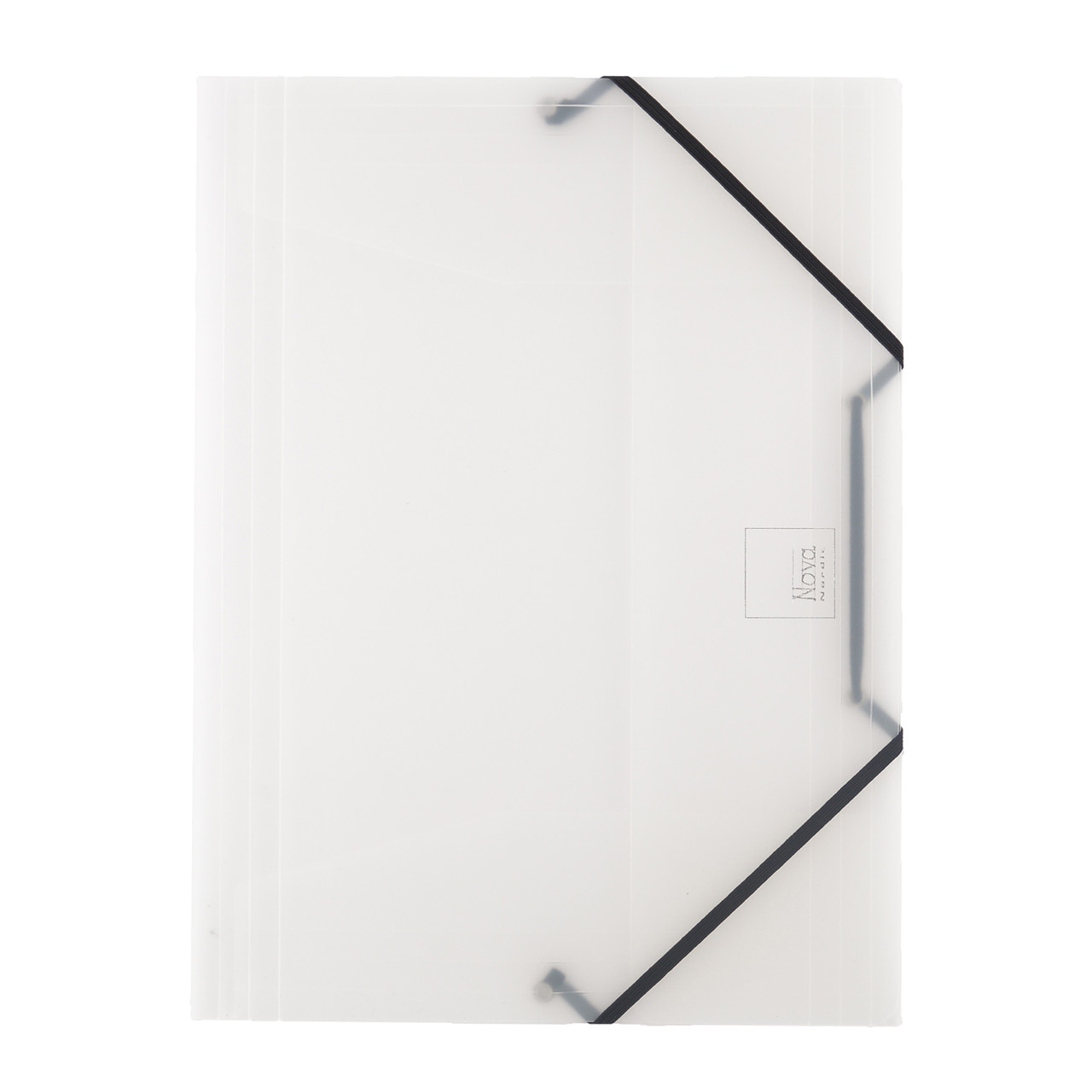 Nova Elastikmappe A4 Plast klar