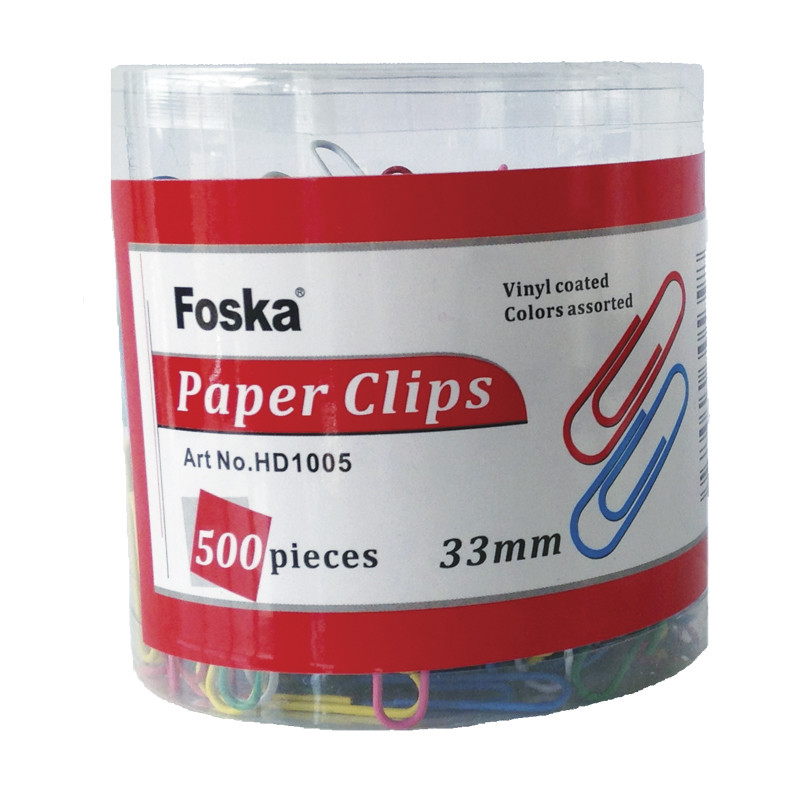Billede af Nova farvet clips 33 mm