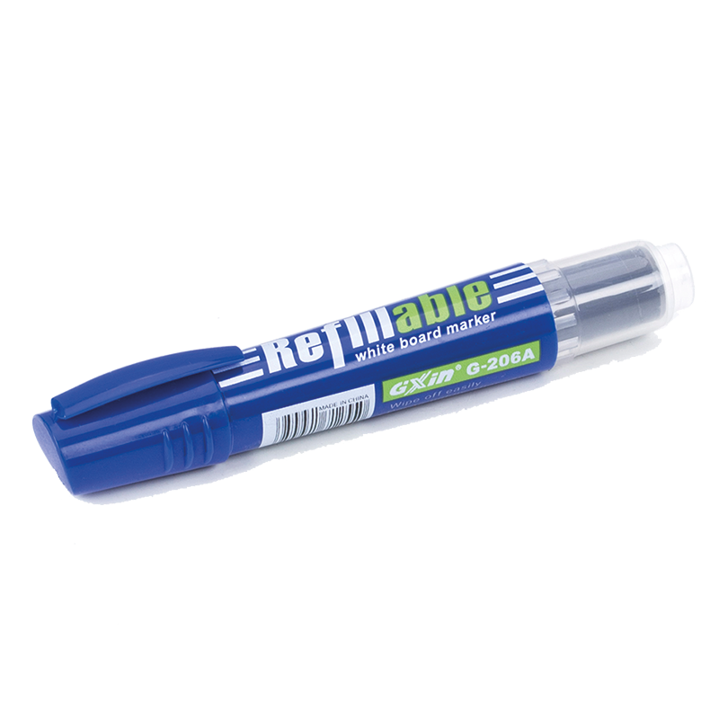 Whiteboardmarker til refill - Lang holdbarhed, Blå