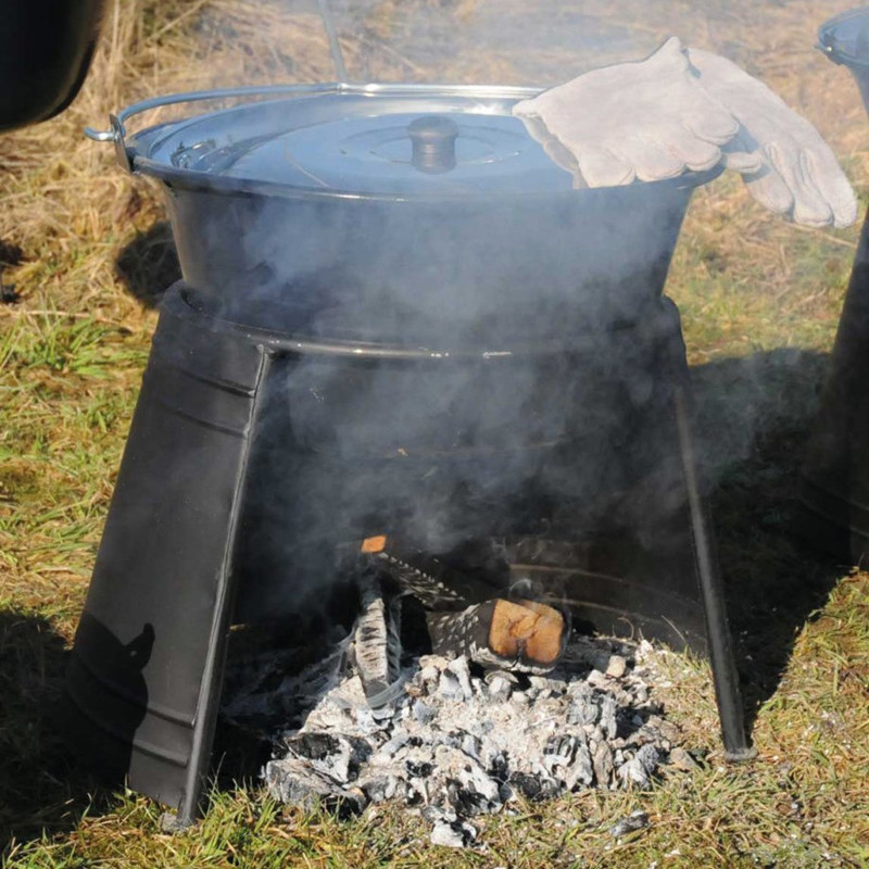 Trefod m. vindskærm - 40 cm