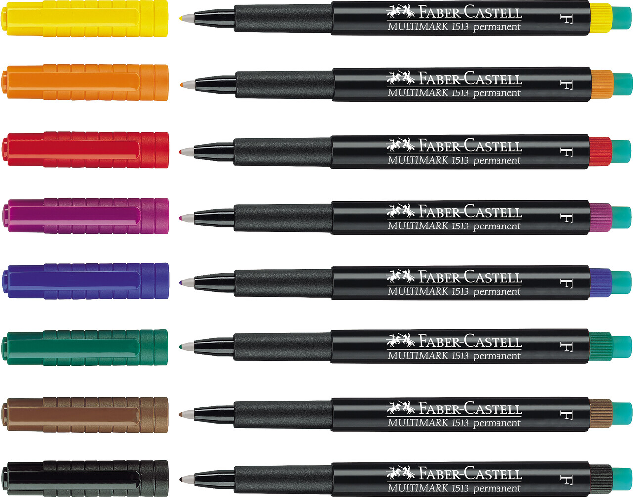 Faber Castell Multimarker perm. Medium 8 ass.