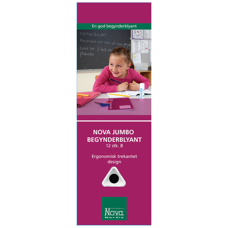 Nova Begynderblyant 12 stk.
