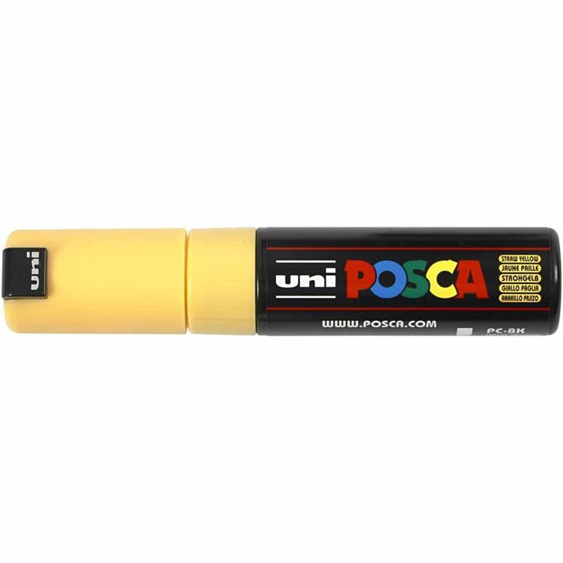 Posca PC-8K - Straw Yellow billede
