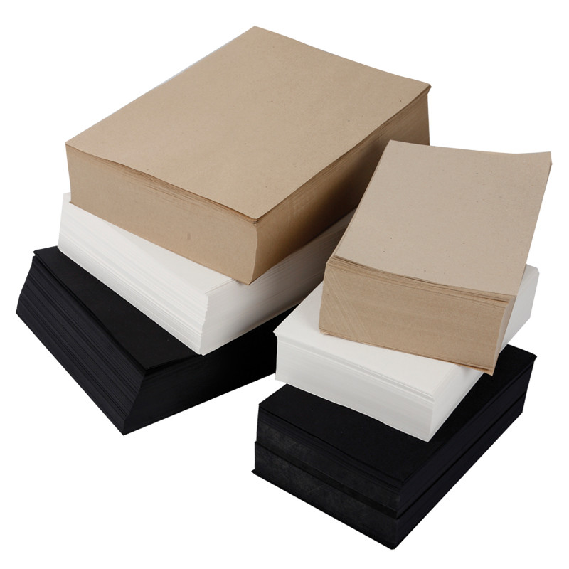 Tegnekardus A4, 100 g, 500 ark, sort