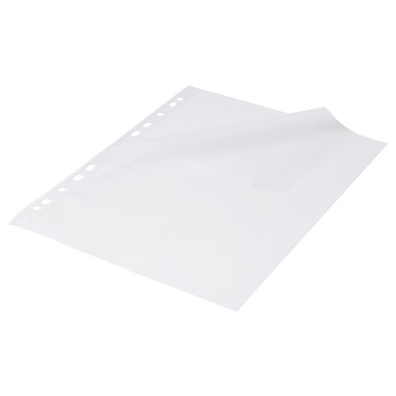 Plastlomme 0,12 mm A4 - Åben top og venstre side, 100 stk/pak