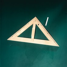 Tavletrekant træ, 45/90