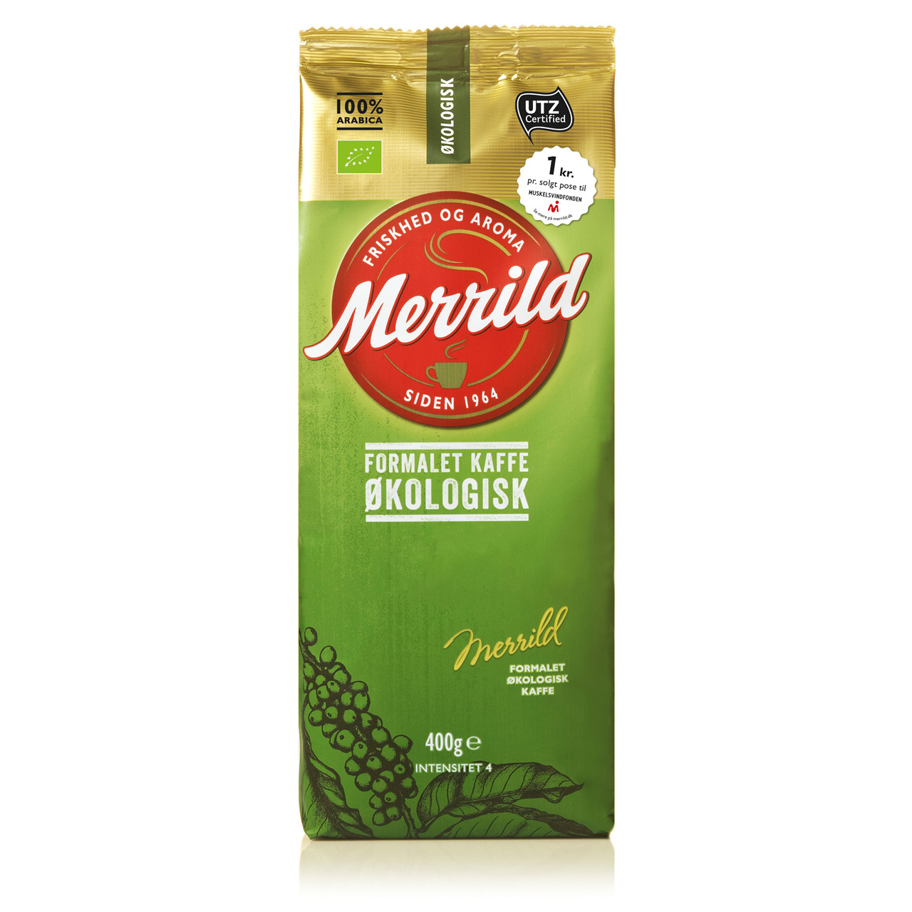 Kaffe Merrild Økologisk 400g/ps billede