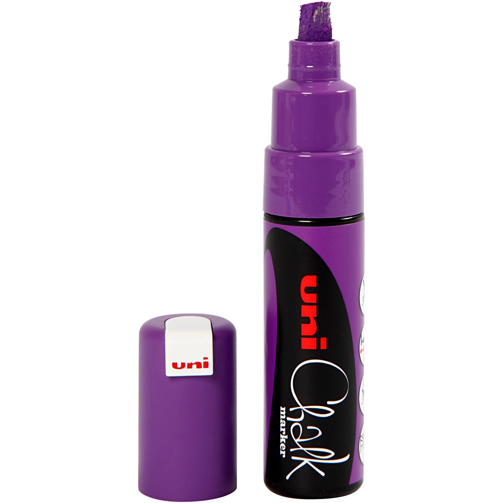 Chalk Marker, Lilla , stregtykkelse:, 1stk. billede