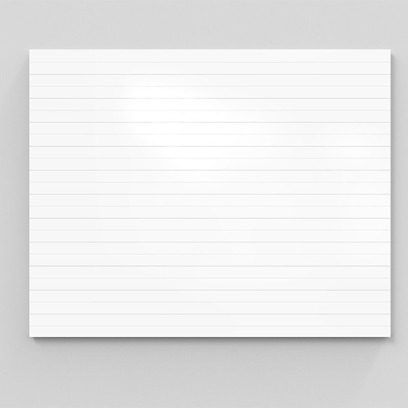 Lintex Air Lines - Whiteboardtavle 990 x 1190 mm - 30 års garanti