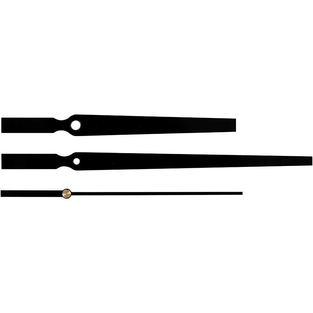 Urvisere, sort, 1sæt billede