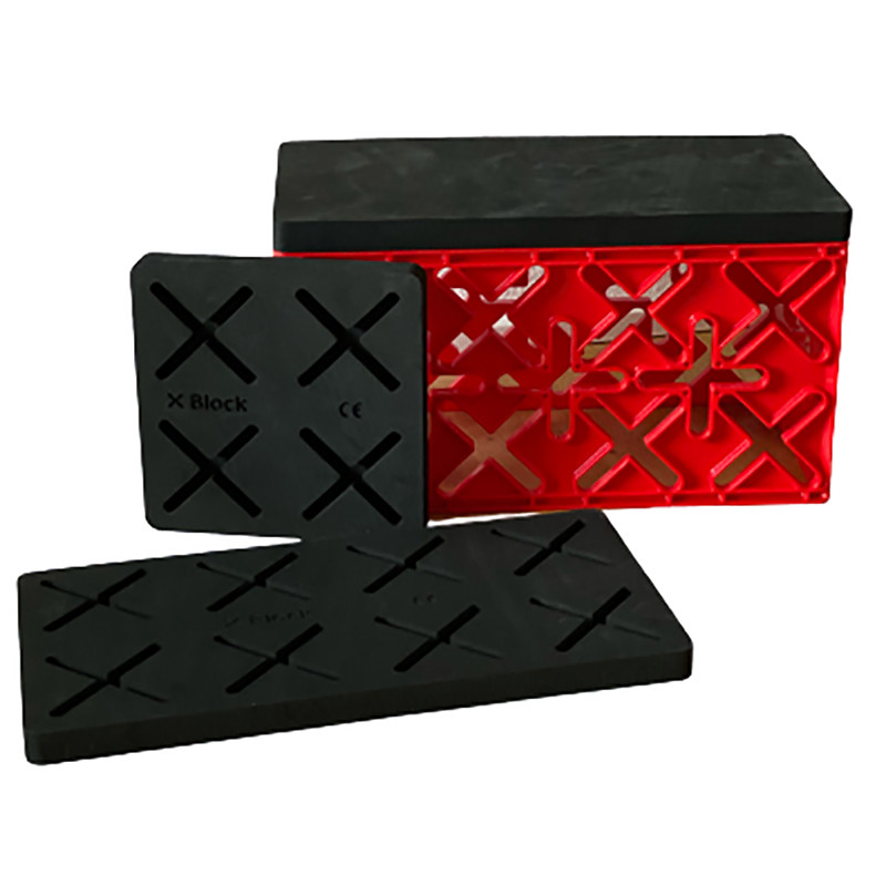 X Block Soft Top Pakke med Røde Klodser og Bløde Plader
