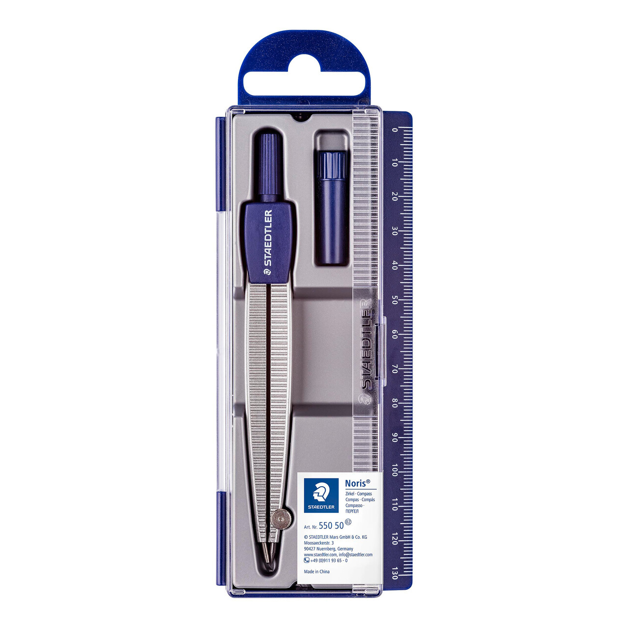 Staedtler Noris Skolepasser - 12,4 cm, max. diameter 30 cm