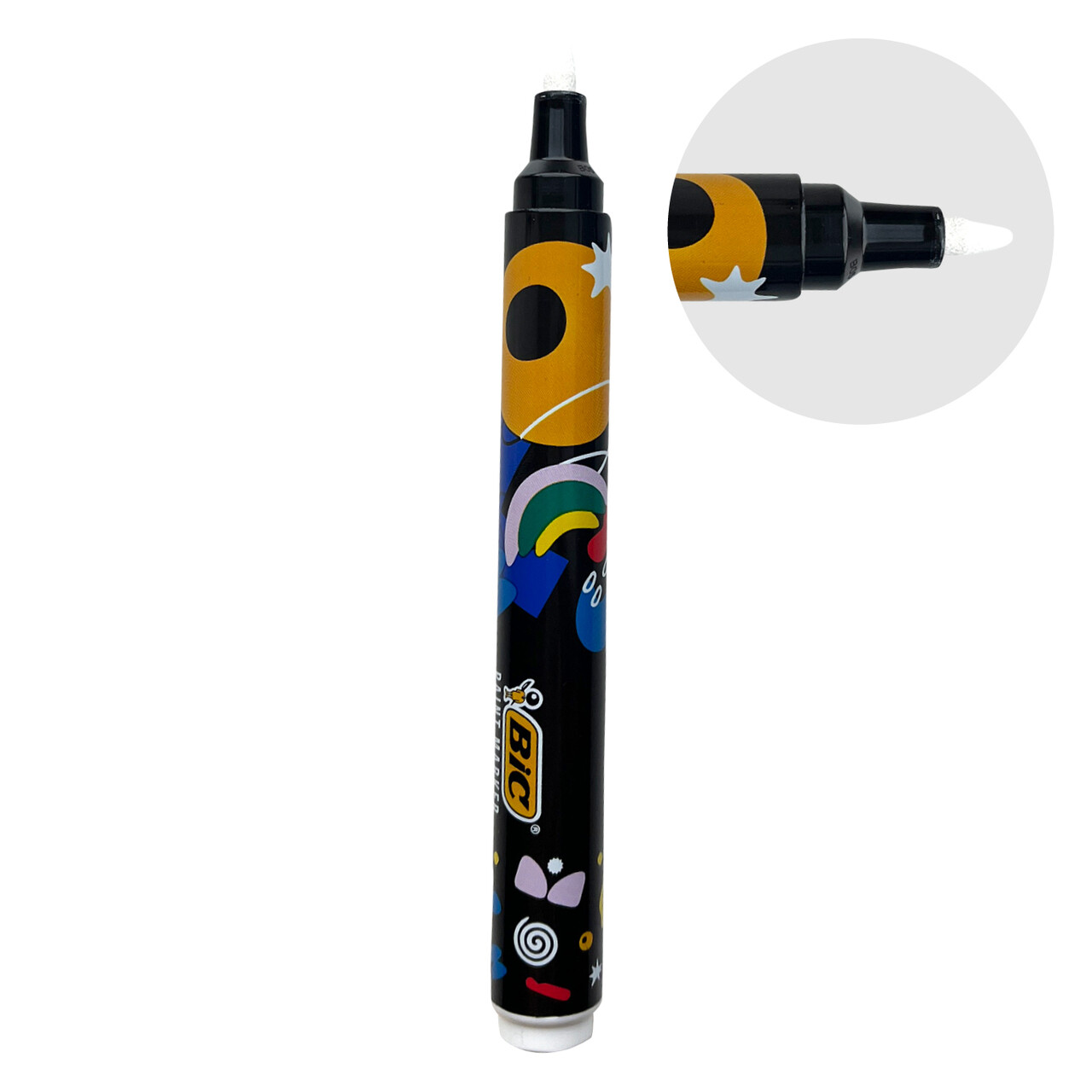 BIC Intensity paint marker, hvid