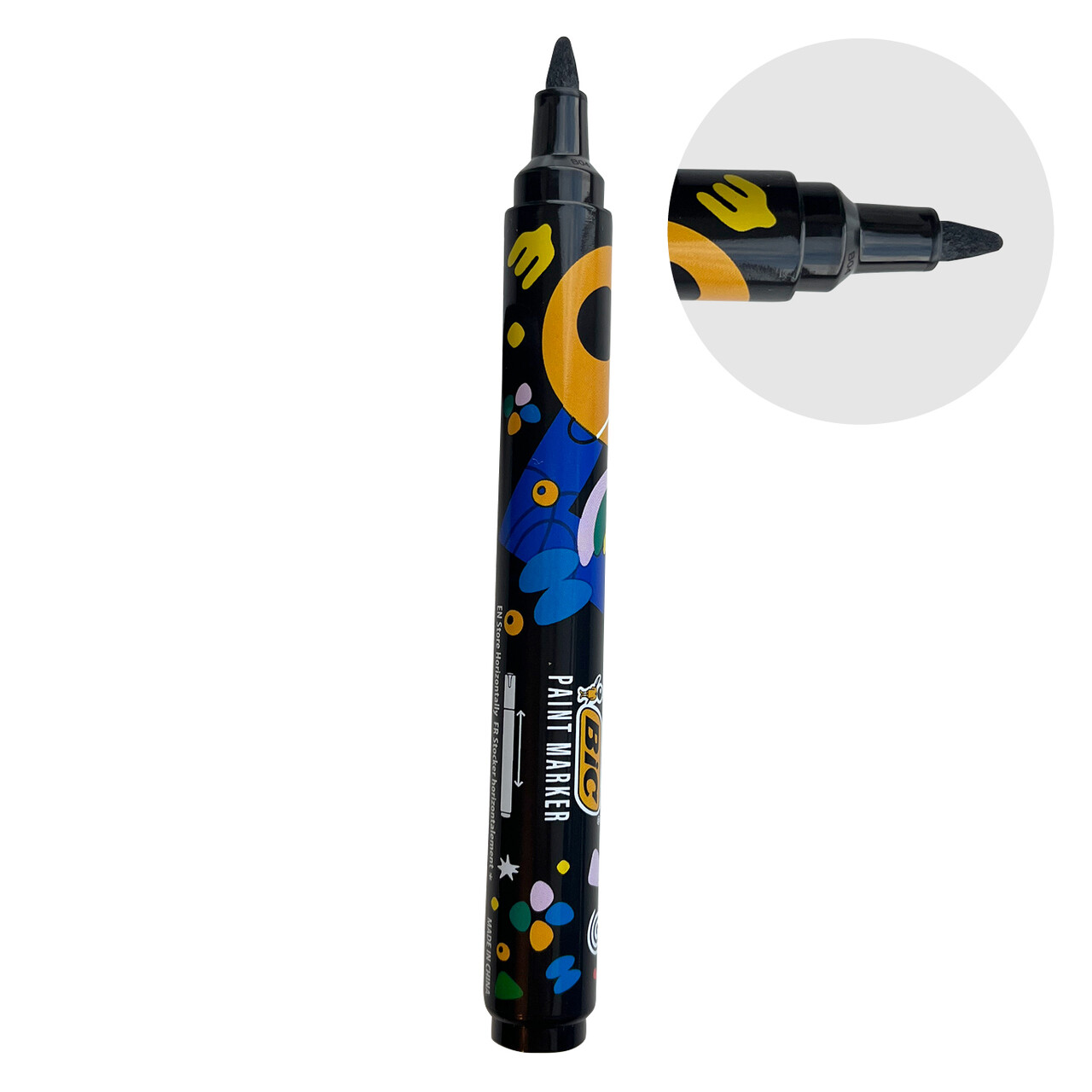 BIC Intensity paint marker, sort