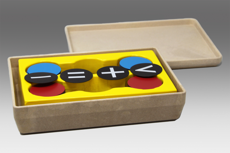 Tælle brikker magnetisk