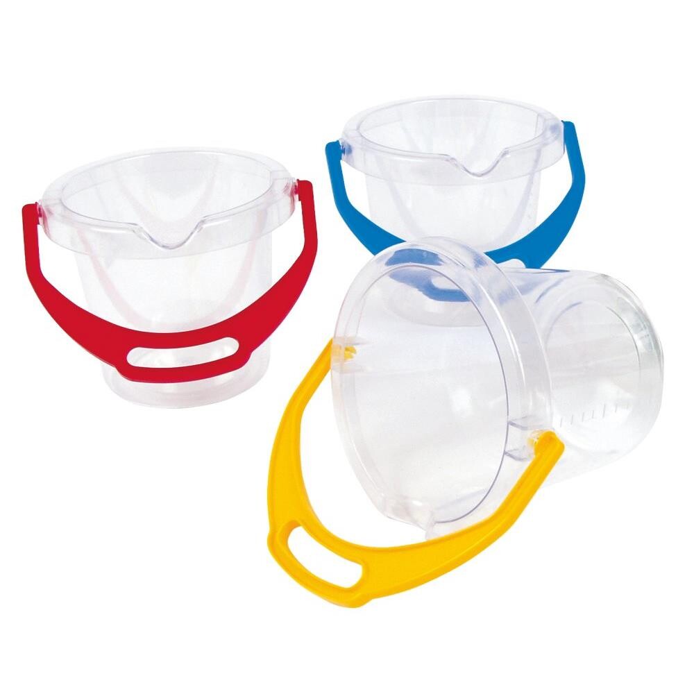 Billede af Dantoy spand - Gennemsigtig, plast, 1 L