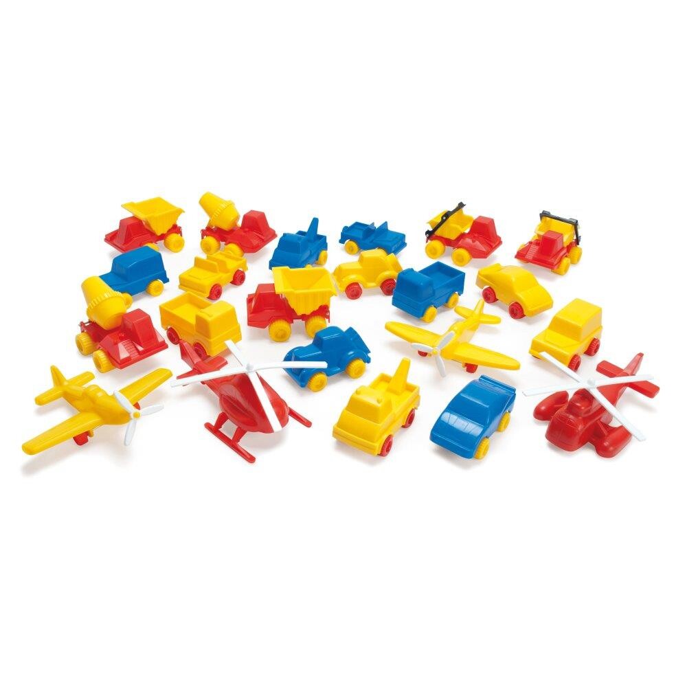 Billede af Dantoy - Biler & Fly - Plast - 22 dele