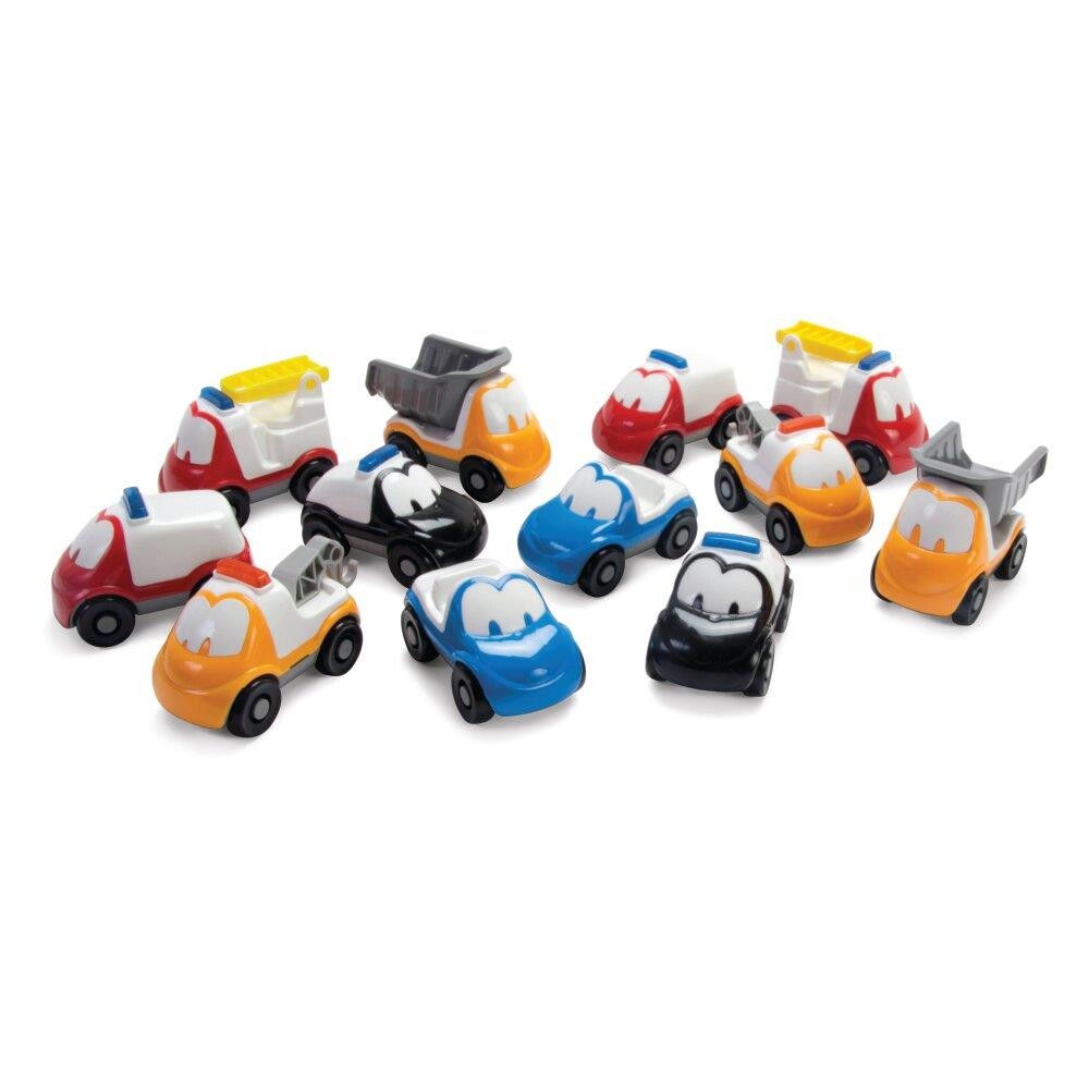 Billede af Dantoy fun cars i plast- - 12 stk.