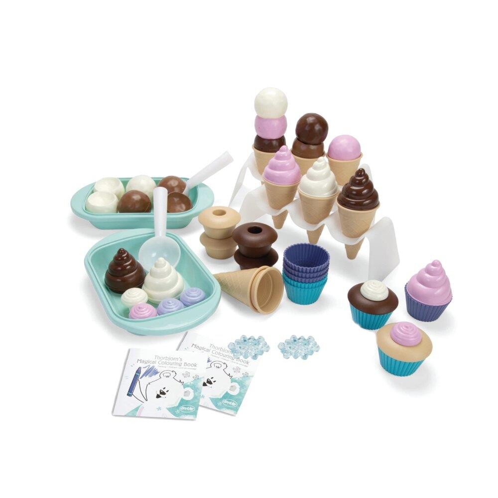 Billede af Dantoy cupcake og icecream sæt - 52 dele i plast