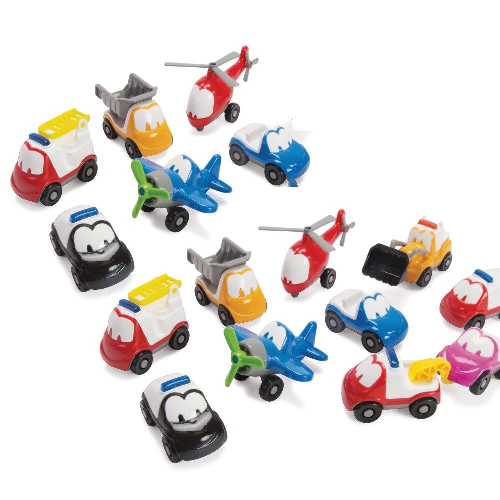Billede af Dantoy - Biler - Funcars - Plast - 16 stk ass.