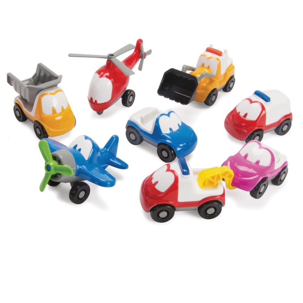 Billede af Dantoy - Biler - Funcars - Plast - 8 stk. ass.