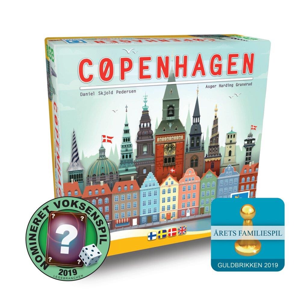 Copenhagen brætspillet (Nordic) - Fra 8 år