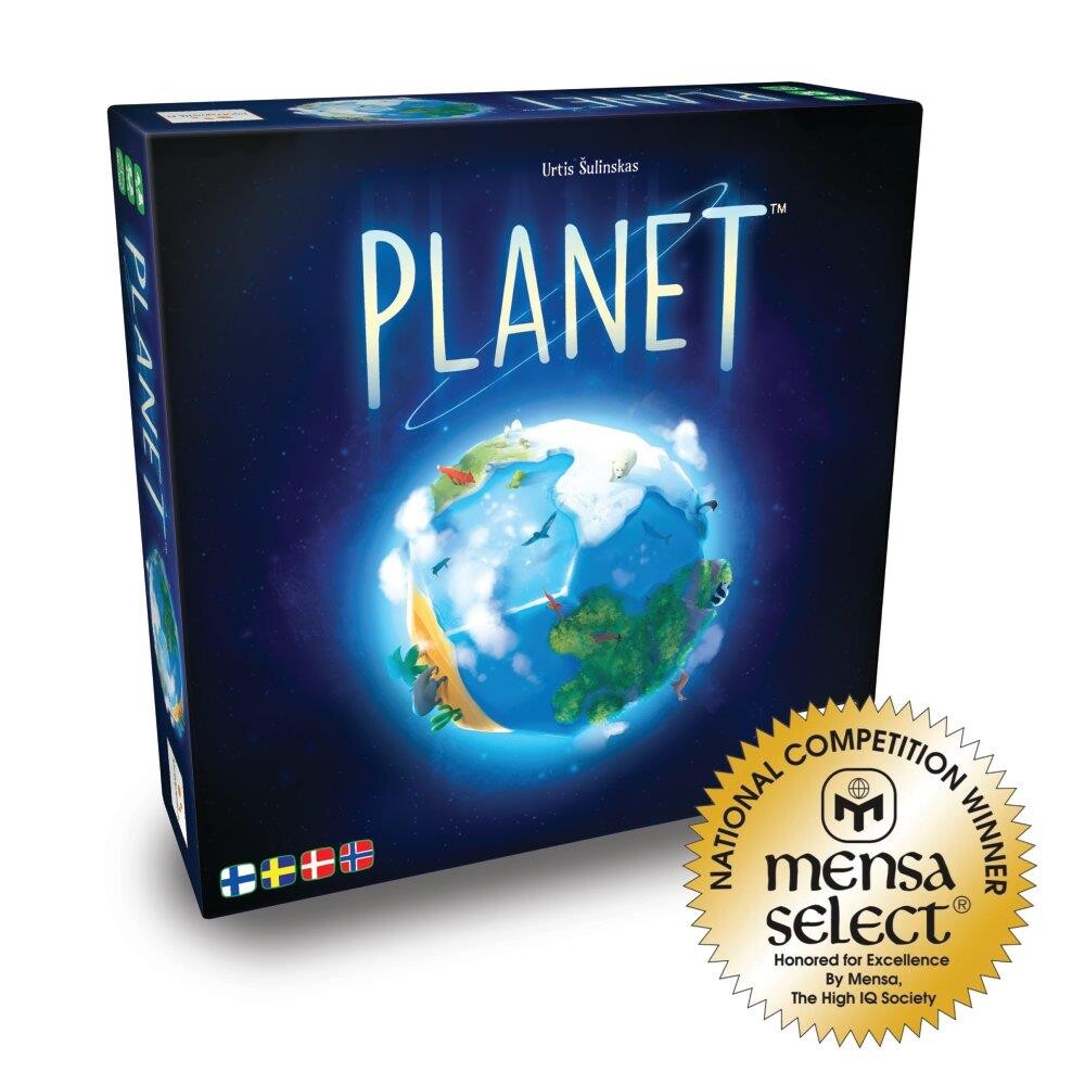 Planet brætspillet - Mensa Awards 2019, Fra 10 år +