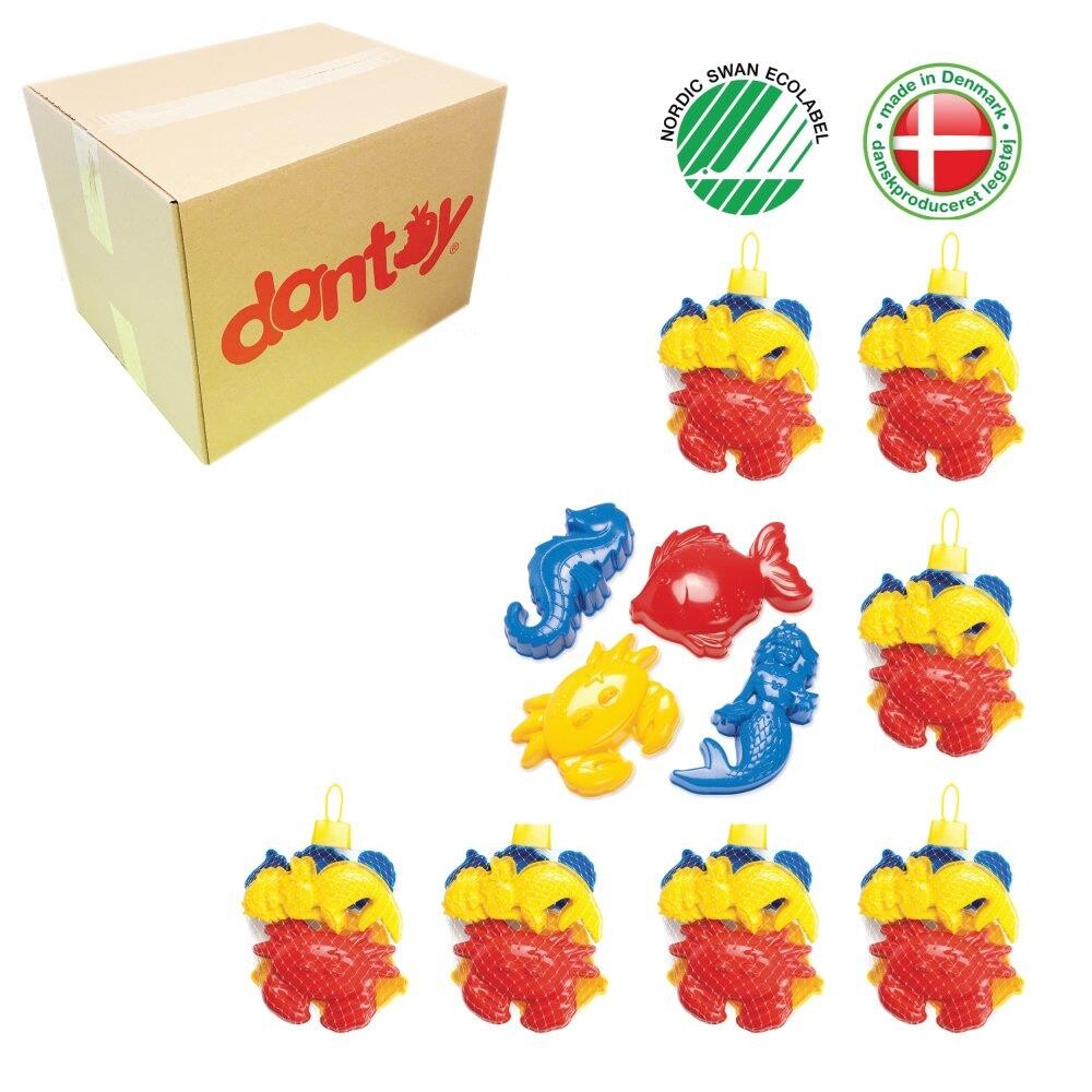 Billede af Sandforme i plast 16 cm, 32 stk i 1 ks.