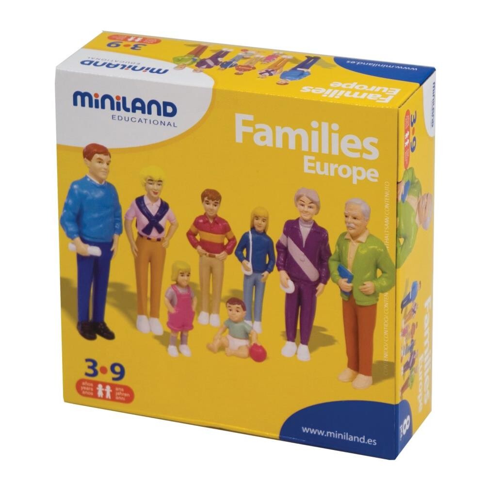 Dukkehus Dukker Europæisk Familie