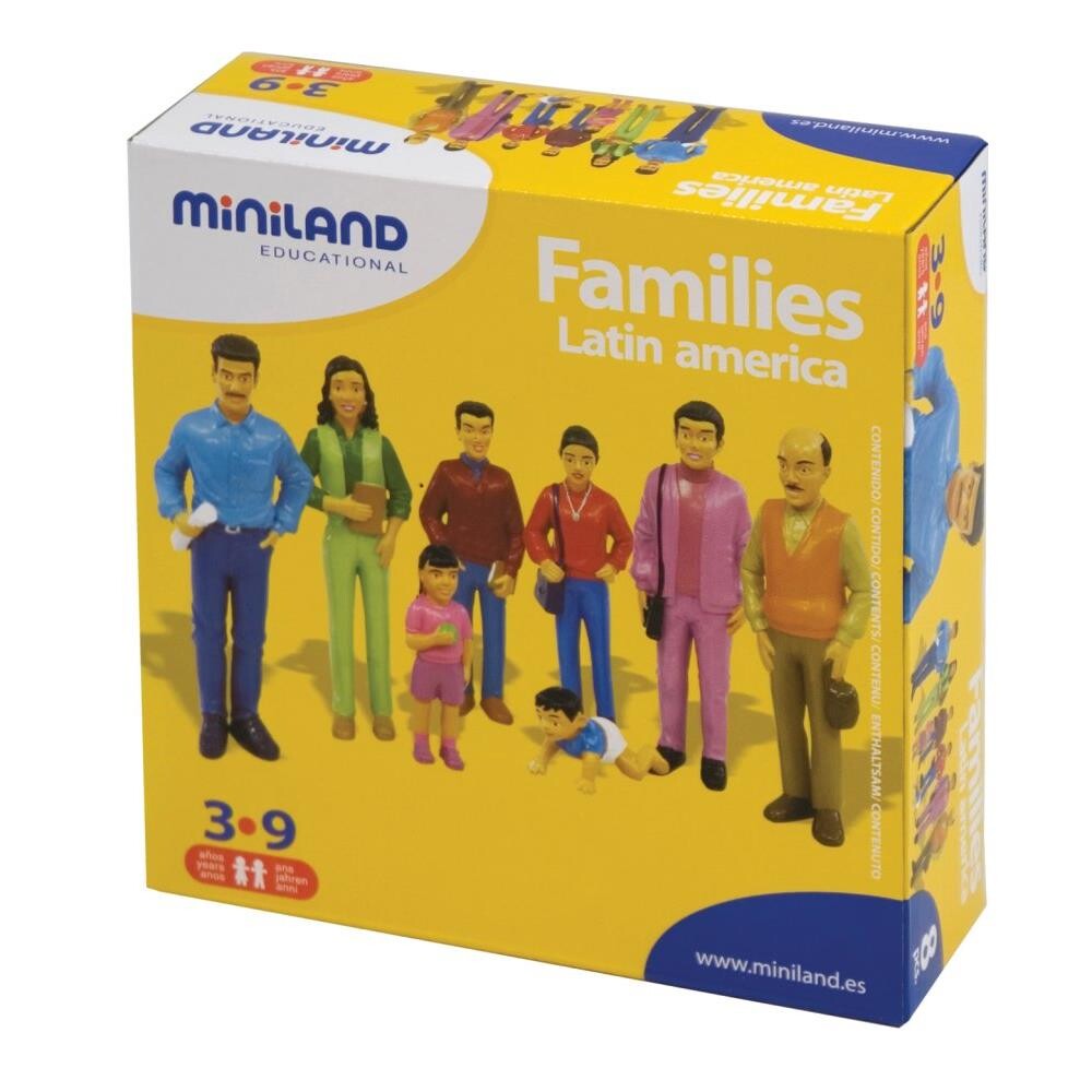 Dukkehus Dukker Latinamerikansk Familie