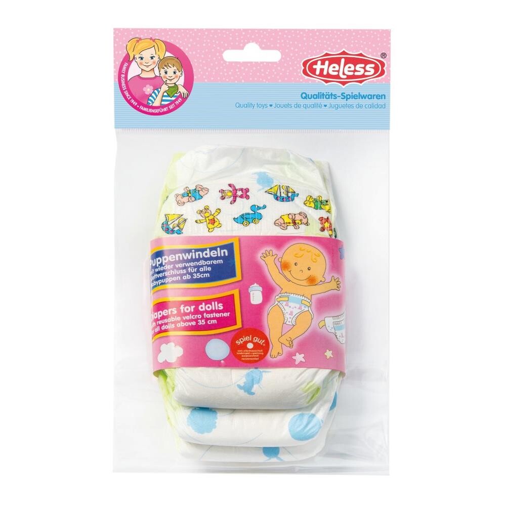 Heless - Dukkebleer m. 3 stk i pakken billede