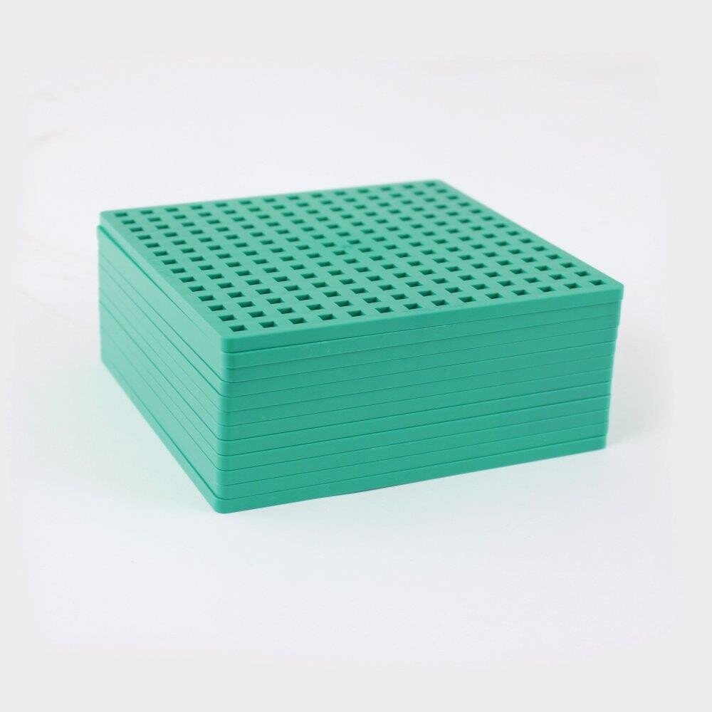 Billede af Plus Plus MINI byggeplader - 12 stk., Grøn