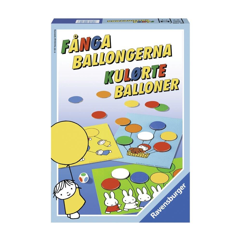 Billede af Kulørte balloner Ravensburger spil 3 år+