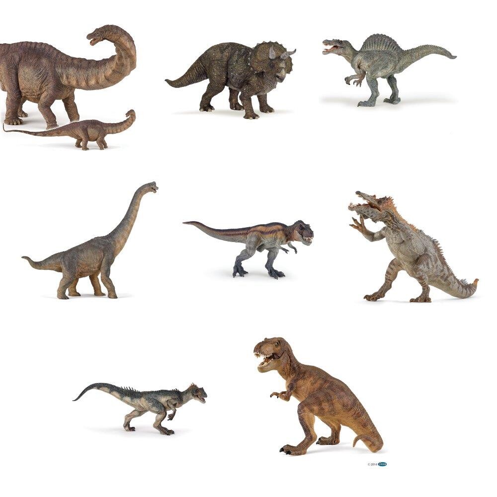 Dyr Dinosaursæt Papo Figurer Ass