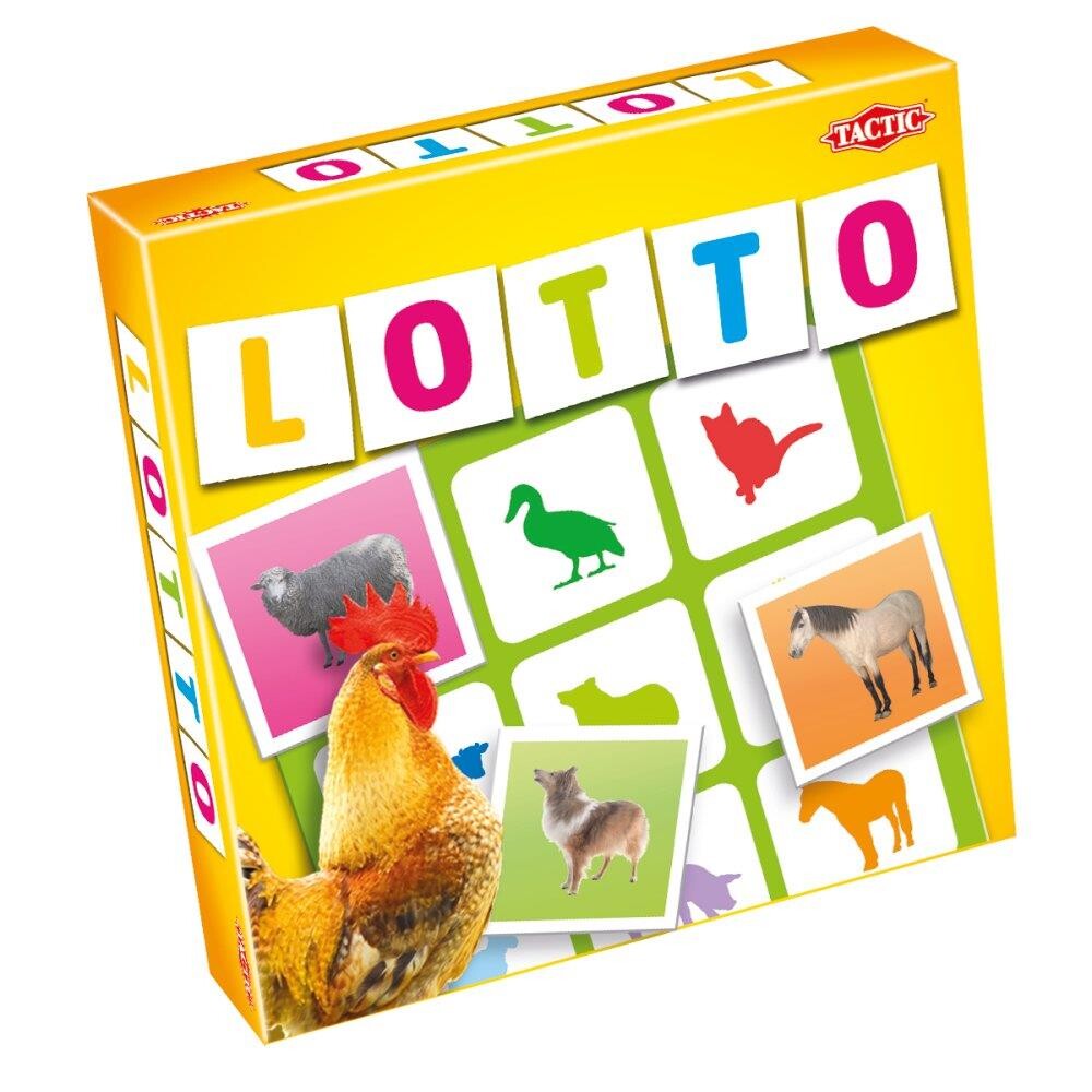 Billedlotteri Med Bondegårdsdyr Pap