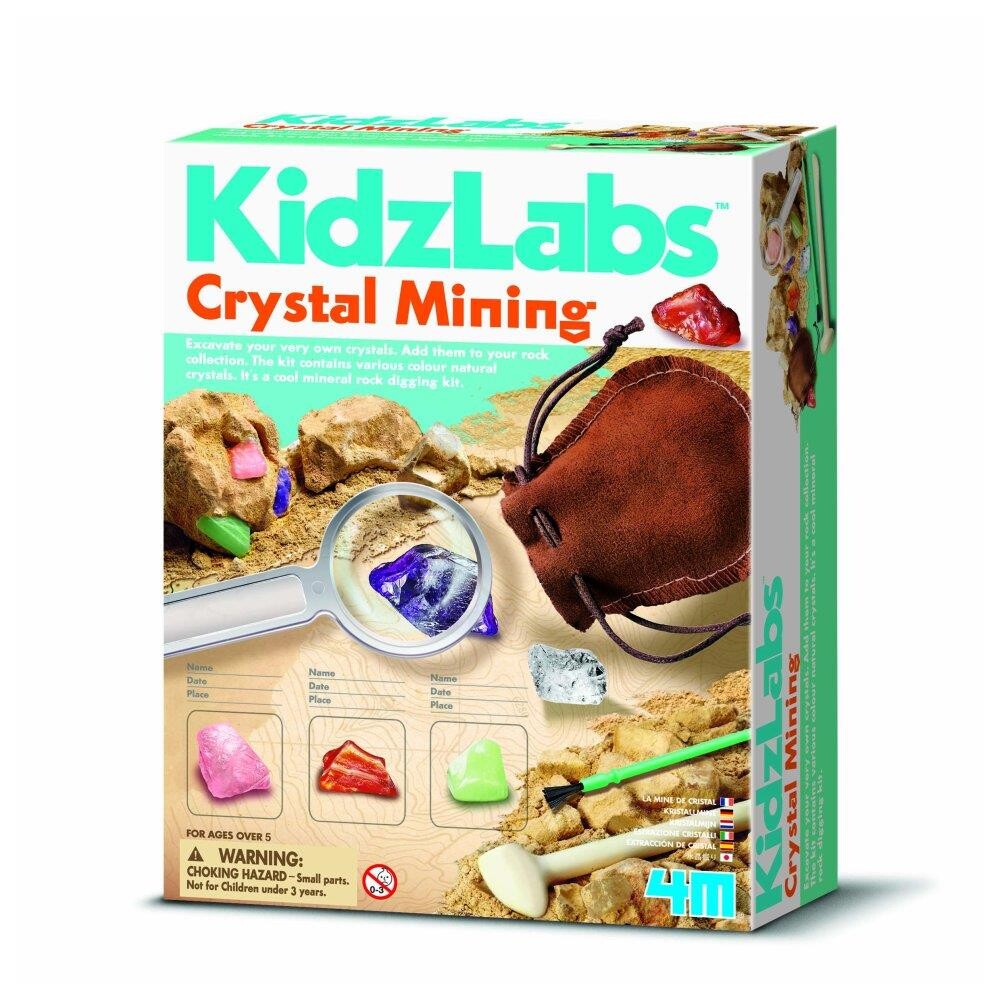 KidzLabs - Krystal Minedrift - 4M-3252 billede