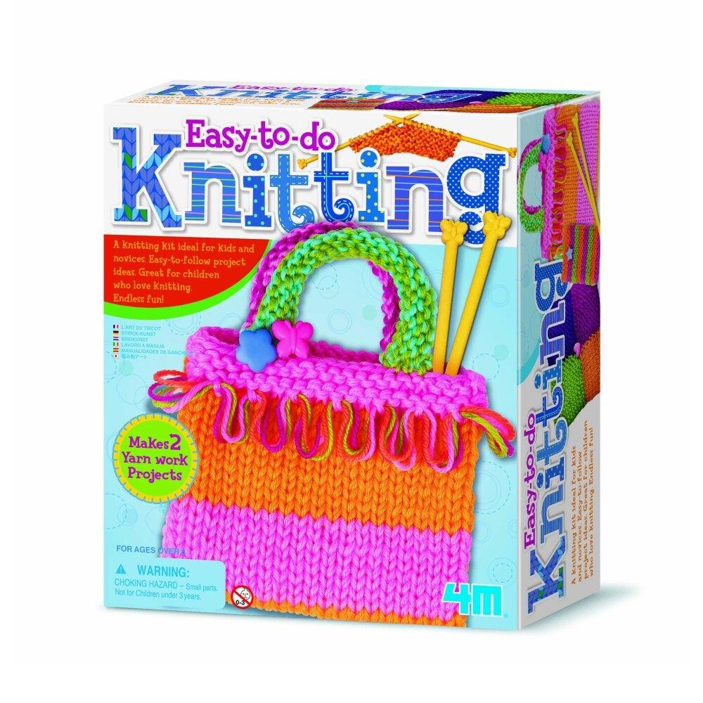 Girl Craft - Let-at-gå-til Strikkekunst billede