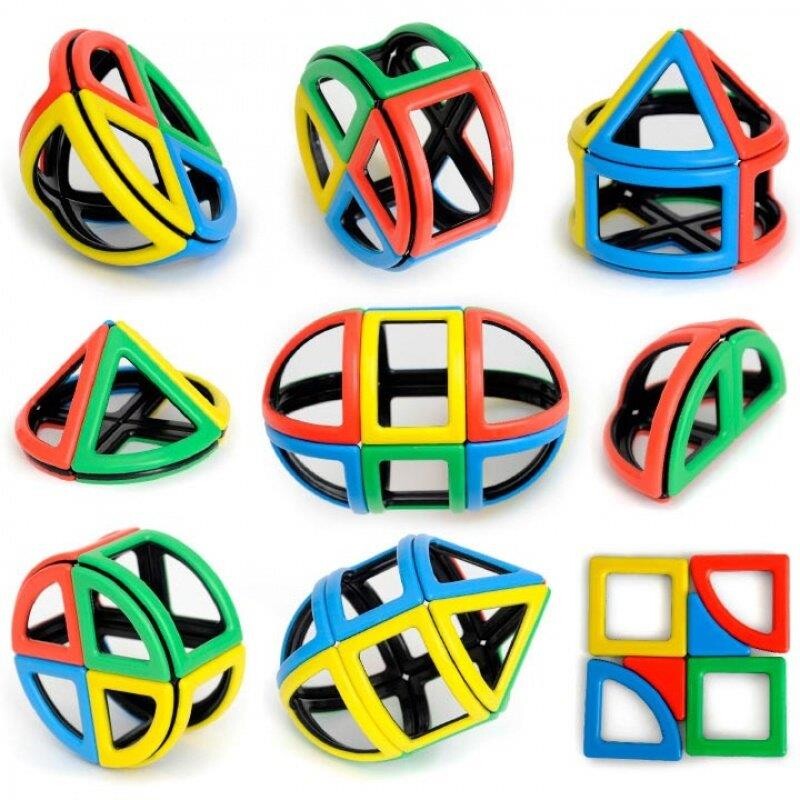 Billede af Polydron Magnetic Sphera Set - 72 dele