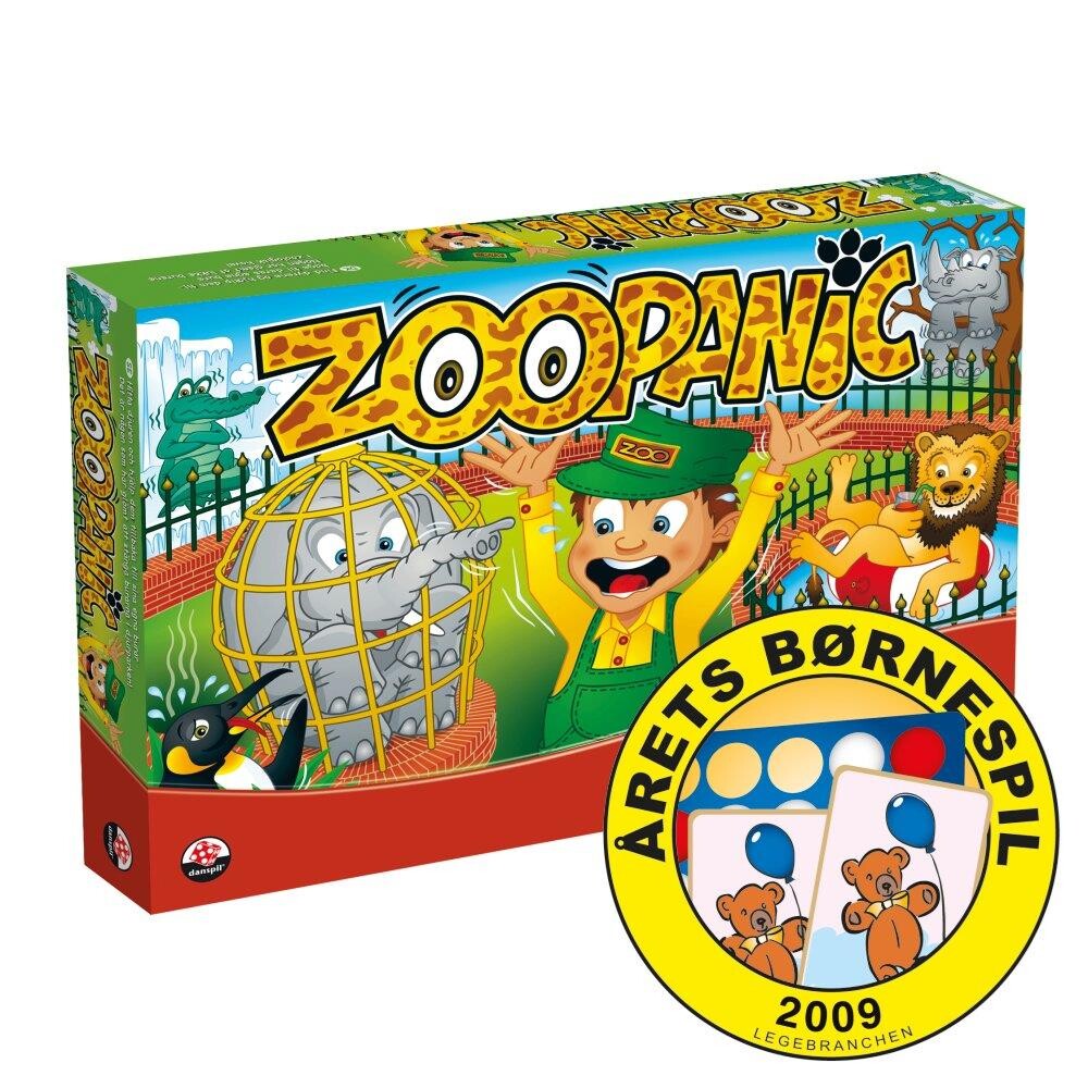 Billede af Zoo Panic - sjovt familiespil fra 4 år