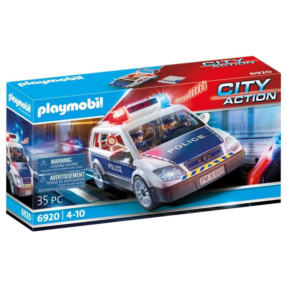 Billede af Politibil inkl. 2 figurer, Playmobil